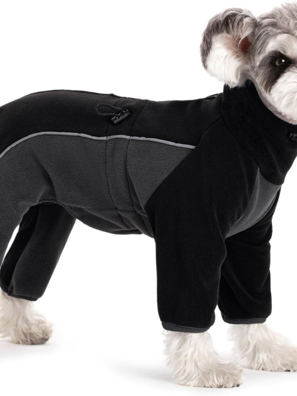 Fleece Dog Coat Pajamas Jumpsuit
